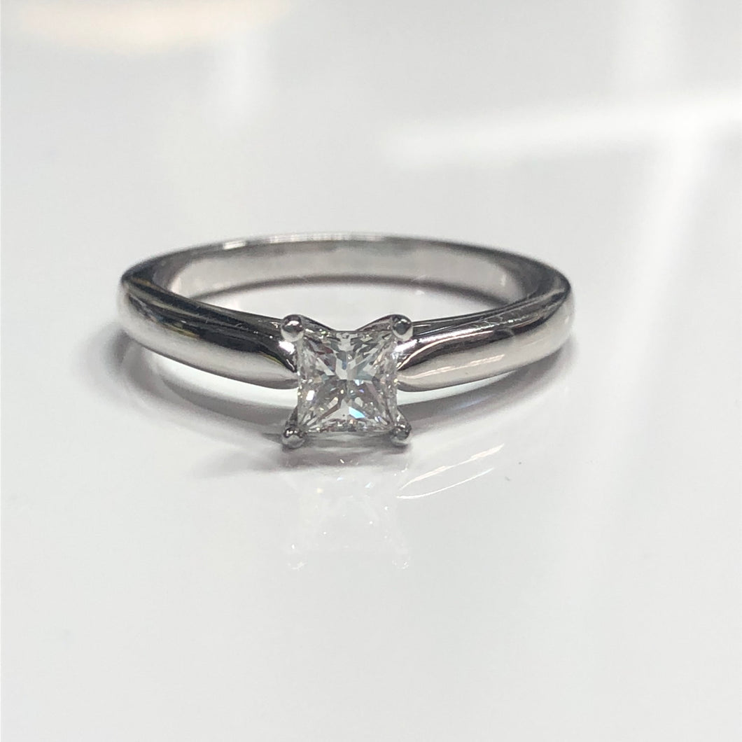 Princess Cut Solitaire Ring