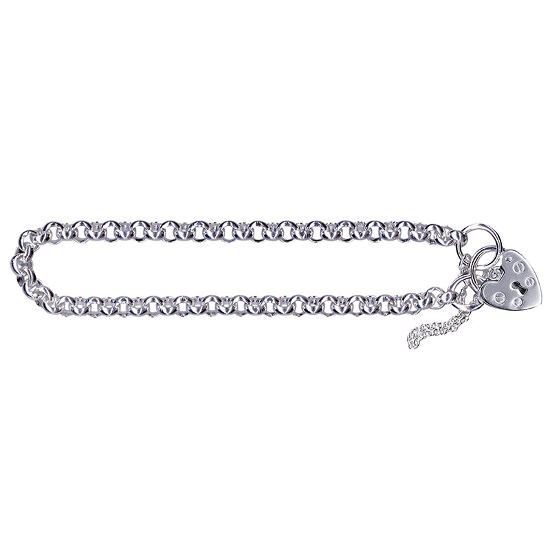 Heart Padlock Bracelet