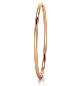 Rose Gold Silver Filled Bangle