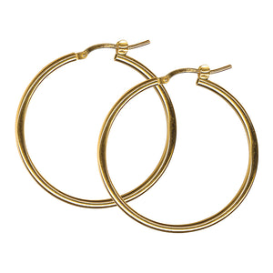 Large Gold Hoops