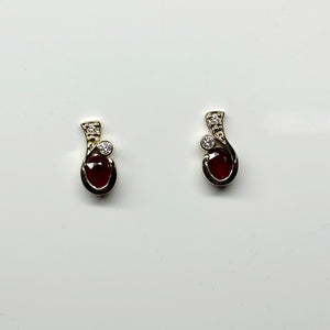 Ruby Earrings