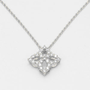 Diamond Flower Pendant