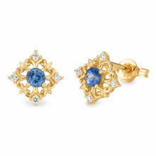 Load image into Gallery viewer, London Blue Topaz Earrings
