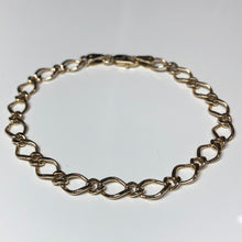 Load image into Gallery viewer, 9ct Yellow Gold Open Link Figaro Bracelet
